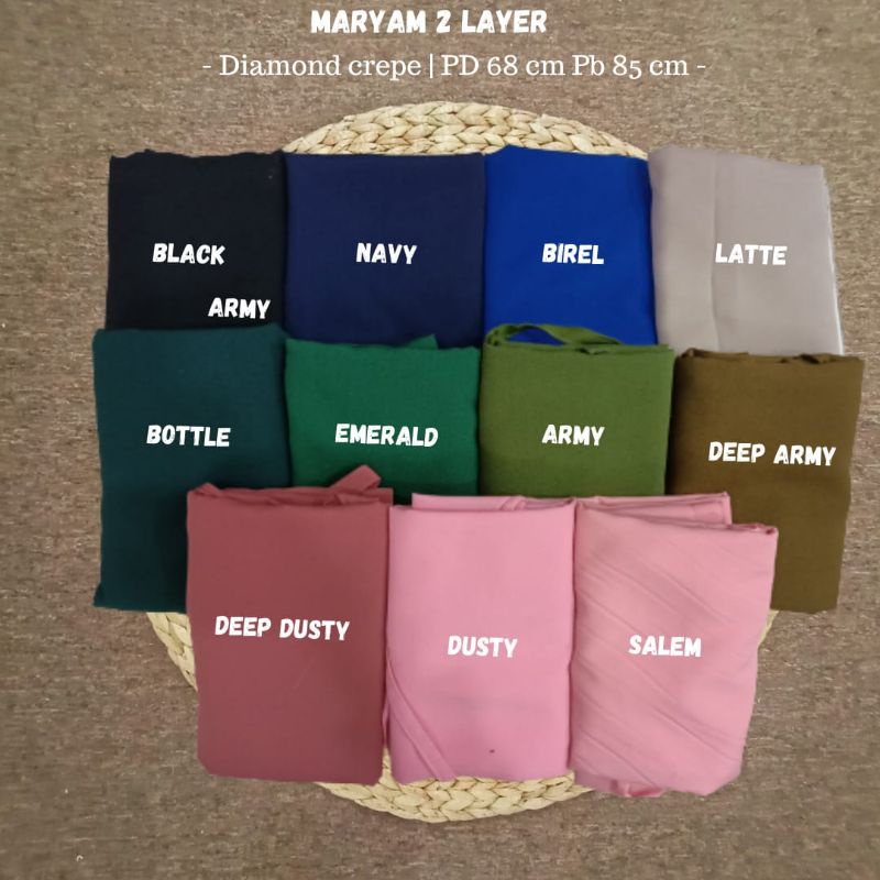 BERGO MARYAM 2 LAYER