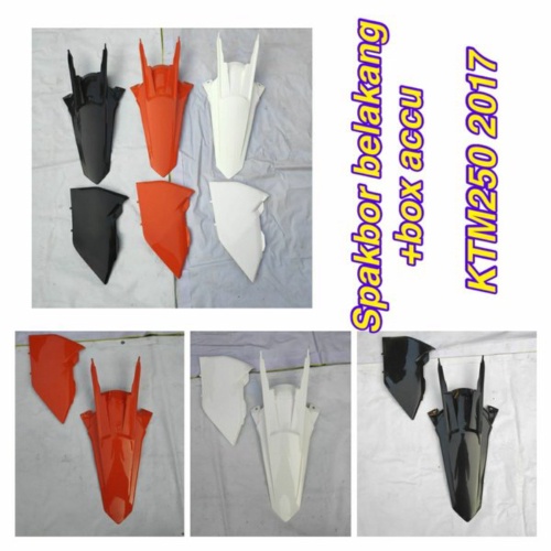 Jual SPAKBOR BELAKANG KTM250 2017 PLUS BOX ACCU  KTM 250 2017 -H Murah