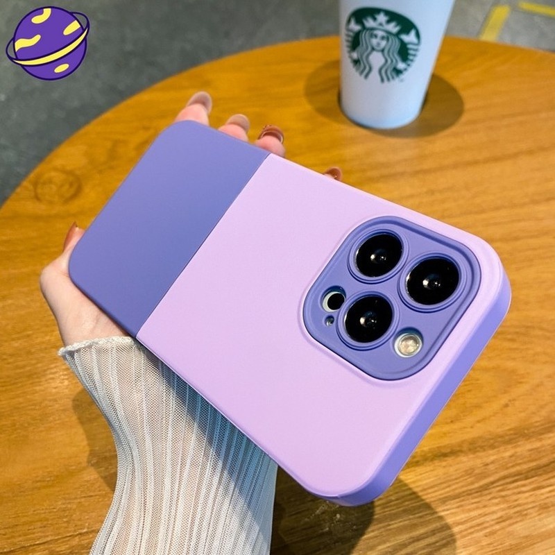 3in1 Soft Case Silikon Cair Lensa Dapat Dilepas Untuk iPhone 13 12 11 Pro X XS MAX XR