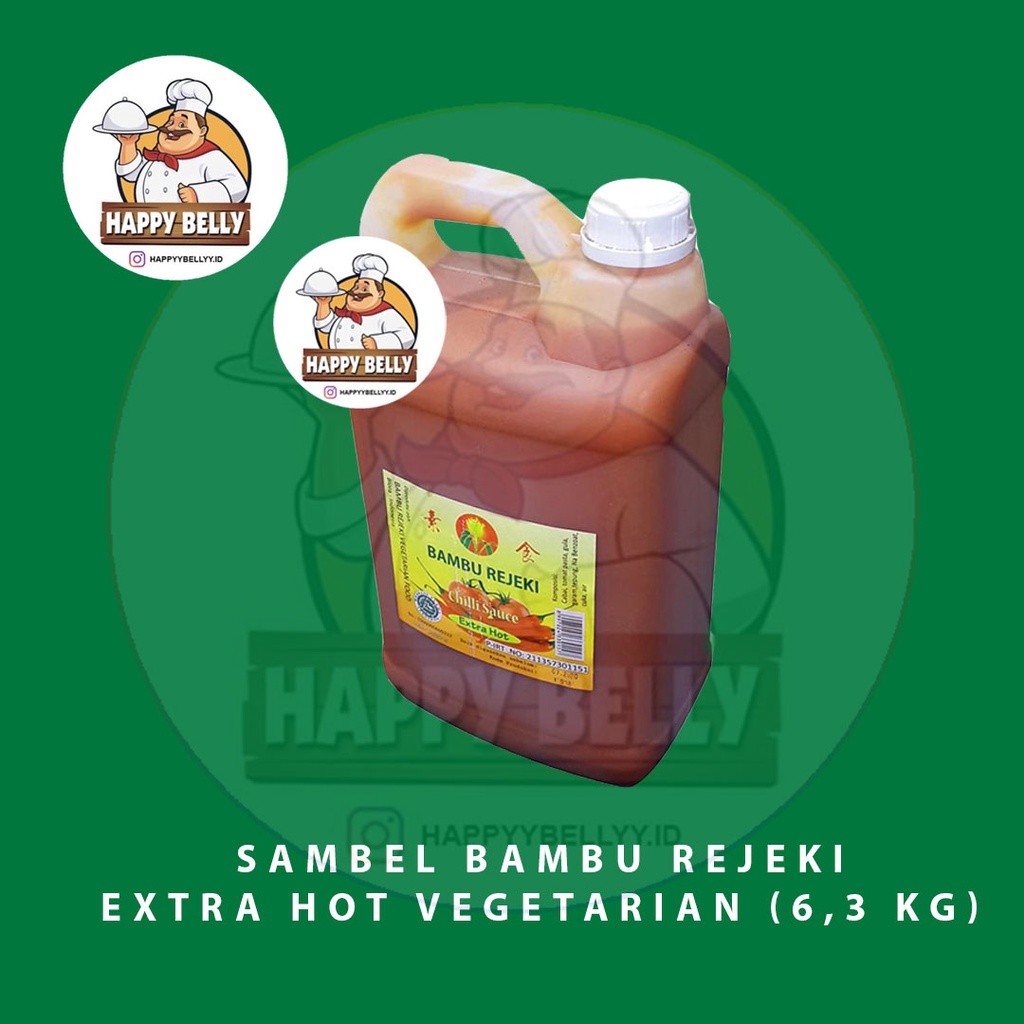 

SAMBEL BAMBU REJEKi EXTRA HOT VEGETARIAN (6,3 KG)