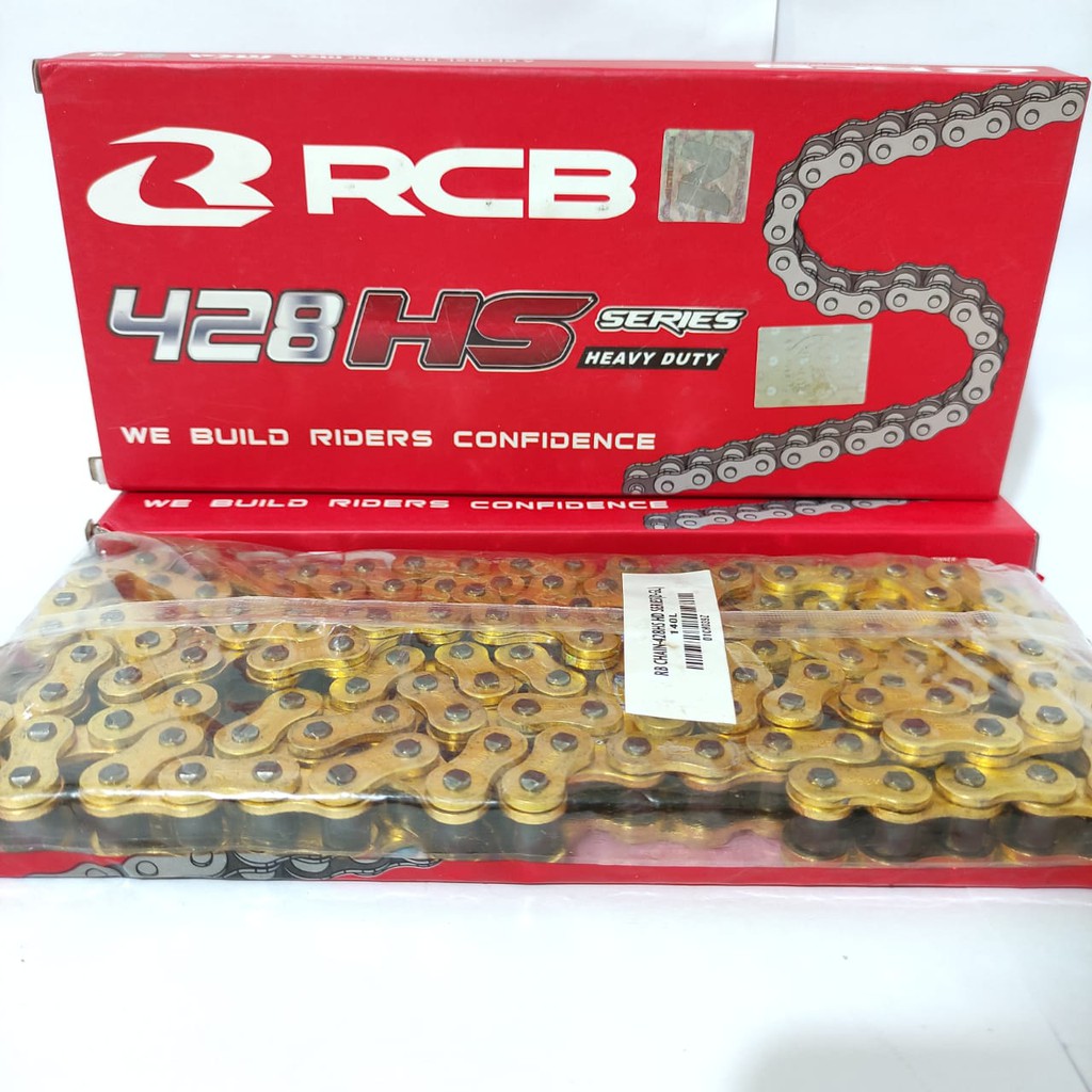 RANTAI RCB GOLD 428H 428HS-140L HEAVY DUTY SERIES