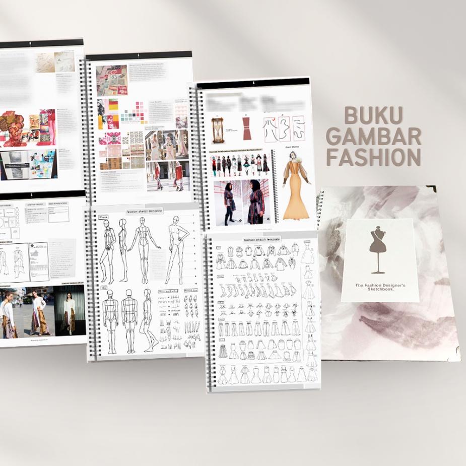 

Laris|SQ28|Alkhansas - Buku Gambar Fashion Designer (Fashion Designer's Sketchbook) Volume 8
