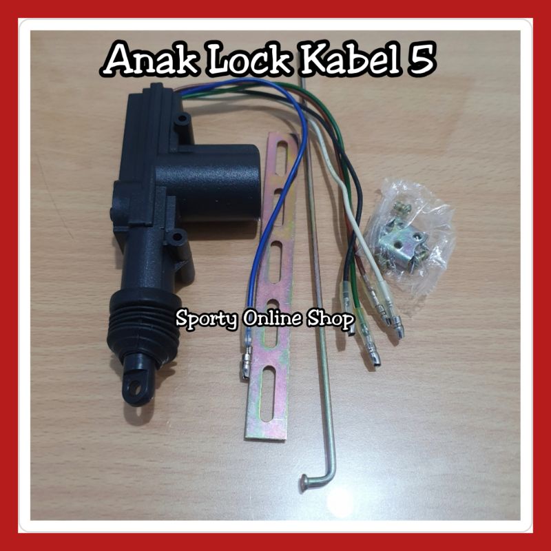 Anak Lock Central Lock 5 Kabel