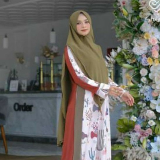 Gamis Sonara Teracota by Shkata