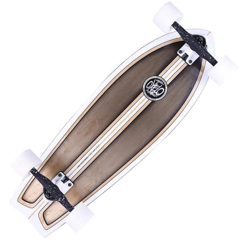 SKATEBOARD LONGBOARD OXELO FISH CLASSIC SURF PRODUK IMPORT LONGBOARD ORIGINAL OXELO