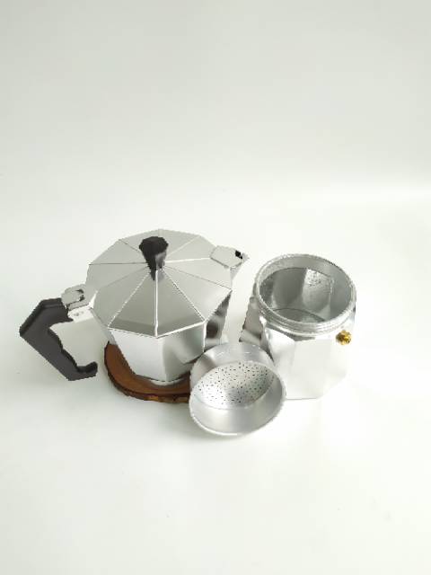 Moka Pot 6 Cup Aluminium Brandless