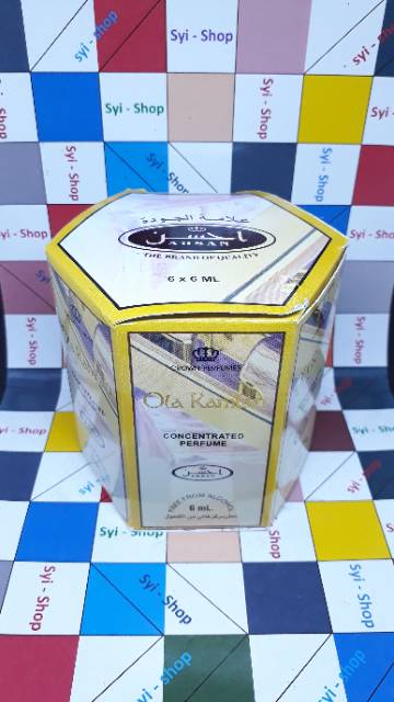 GROSIR Parfum OLA RAMLAN By Ahsan Roll On Non Alkohol 6ml