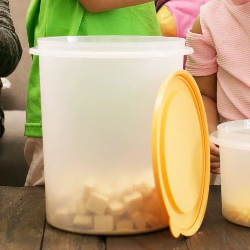 PROMO Large Canister twin tulipware/ toples wadah kerupuk
