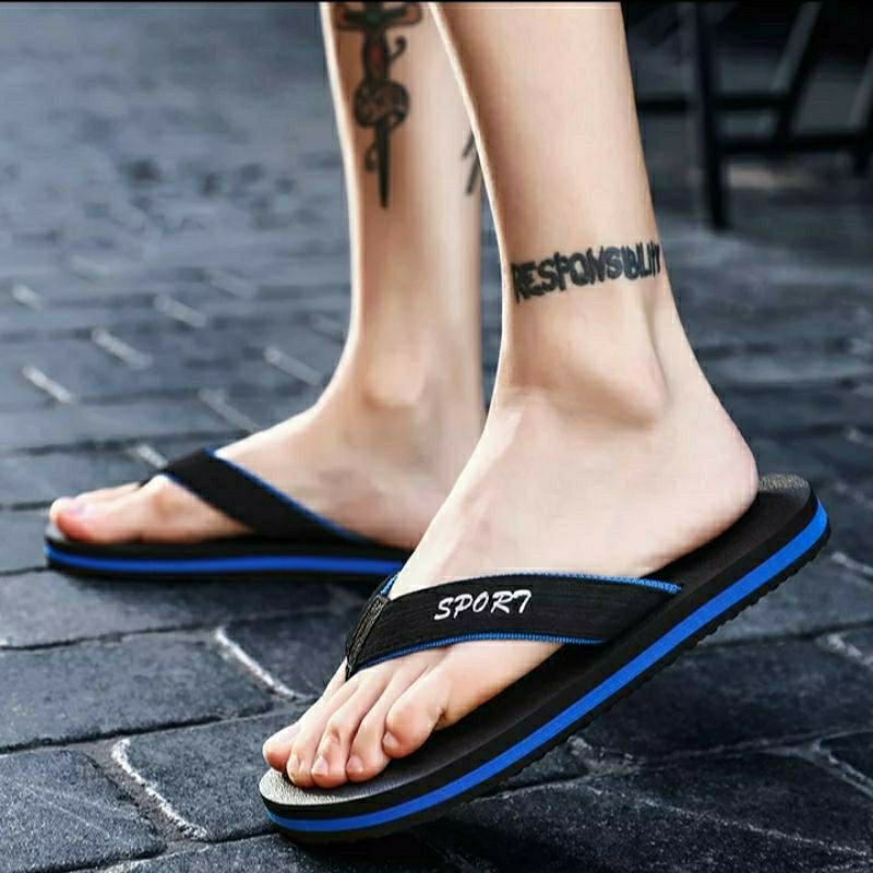 sandal pria distro webing keren