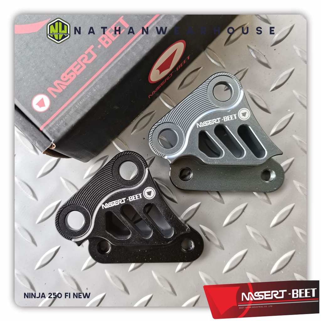 Bracket Breket Caliper Kaliper Depan 4P1P 4 Piston Ninja 250 FI New 2018 Nassert Beet