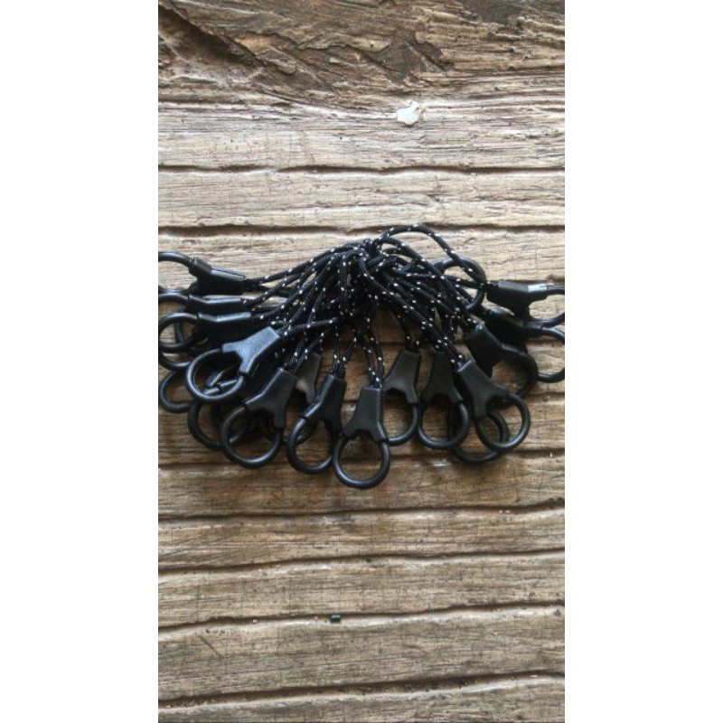 (100pcs) Puller Tas / Tarikan Resleting Tas Plastik