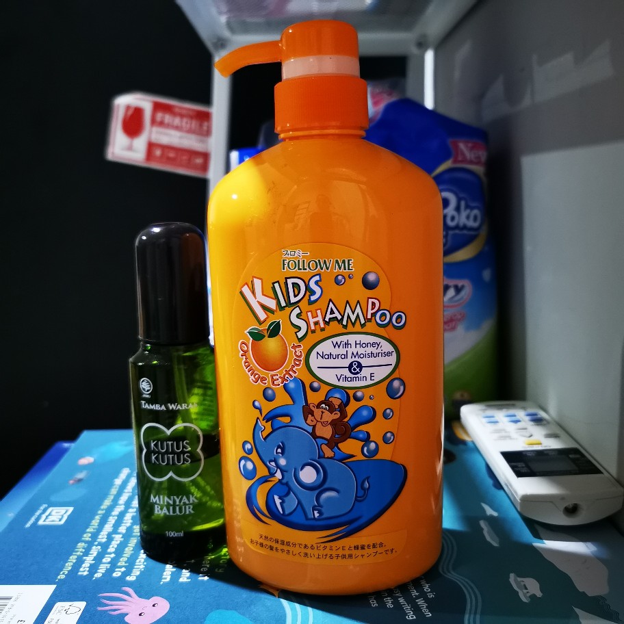 Follow Me Kids Shampo Orange (800ml)