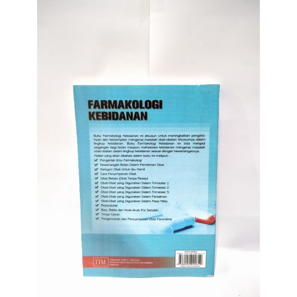 BUKU FARMAKOLOGI KEBIDANAN Eliyzabeth 2018 TERMURAH