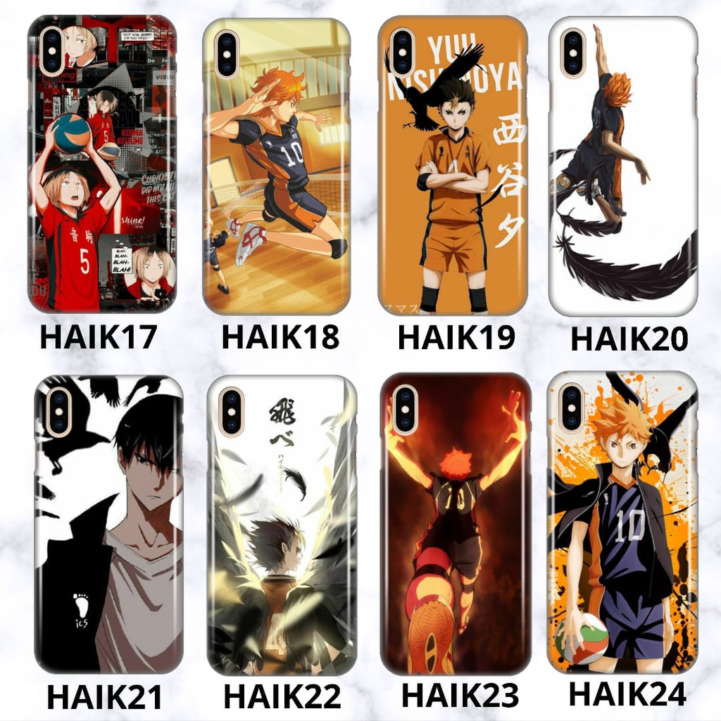 Custom case anime haikyuu samsung j2 pro,j3 pro,j5 pro,j7 pro,j2 core,j7 core,a2 core glass case