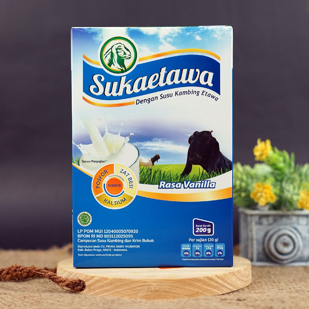 

Susu Kambing Sukaetawa 200gr Alfa Herbal