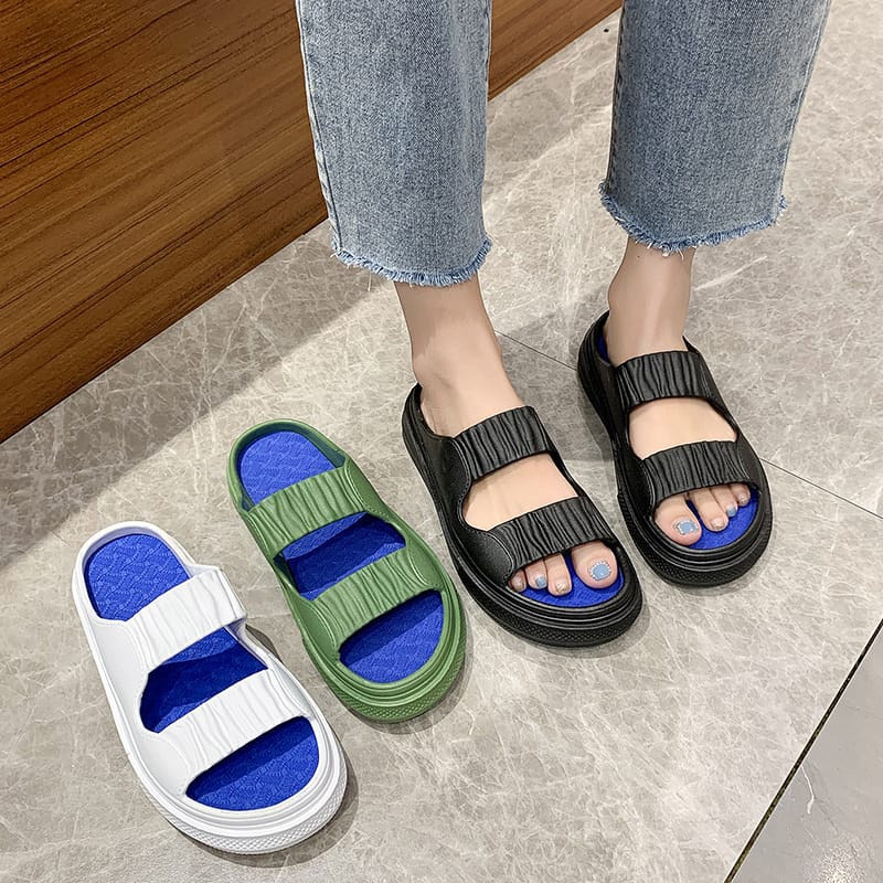 SN036 Sandal karet wanita terbaru