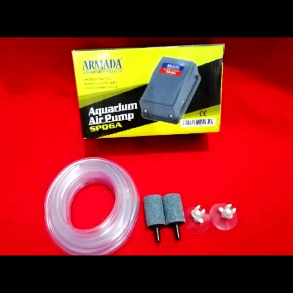 PAKET SET AERATOR 2 LUBANG HEMAT LISTRIK / SET AERATOR 2 LUBANG / MESIN GELEMBUNG AQUARIUM