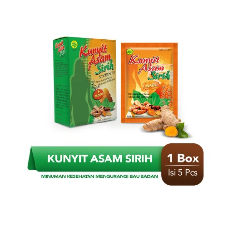 

Sido Muncul Minuman Kunyit Asam Sirih 5's - Mengurangi Bau Badan
