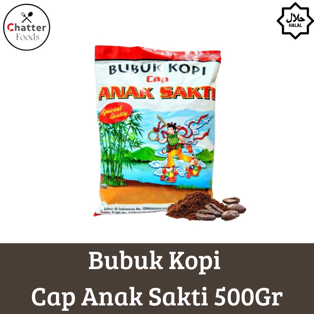 

Kopi Cap Anak Sakti SPECIAL QUALITY 500gr ASLI MEDAN / Kopi Medan / Kopi Robusta Lokal / Kopi Bubuk