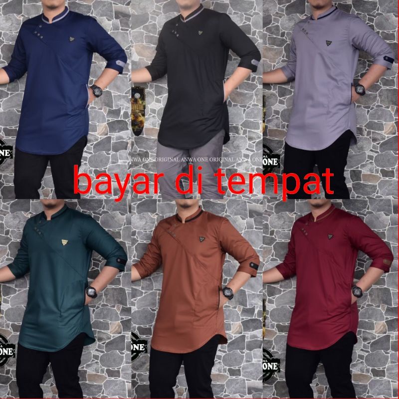 KOKO KANCING SAMPING | KOKO FOUR ONE | KOKO PRIA | GAMIS PRIA | KOKO