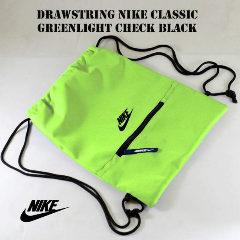 TAS SERUT NIKE DRAWSTING BAG SACKBACK tas olahraga futsal tas sport adidas pria/wanita kuliah murah