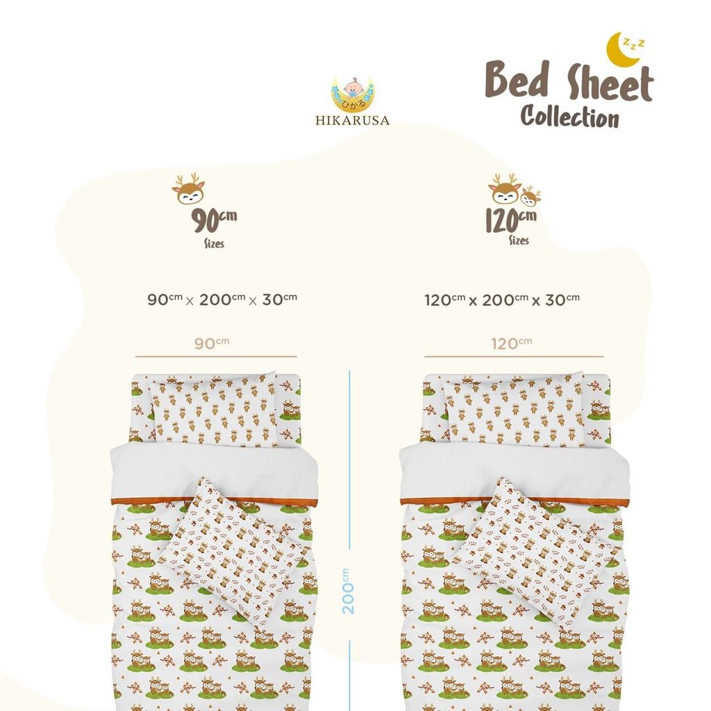 HIKARUSA Bed Sheet Sprei