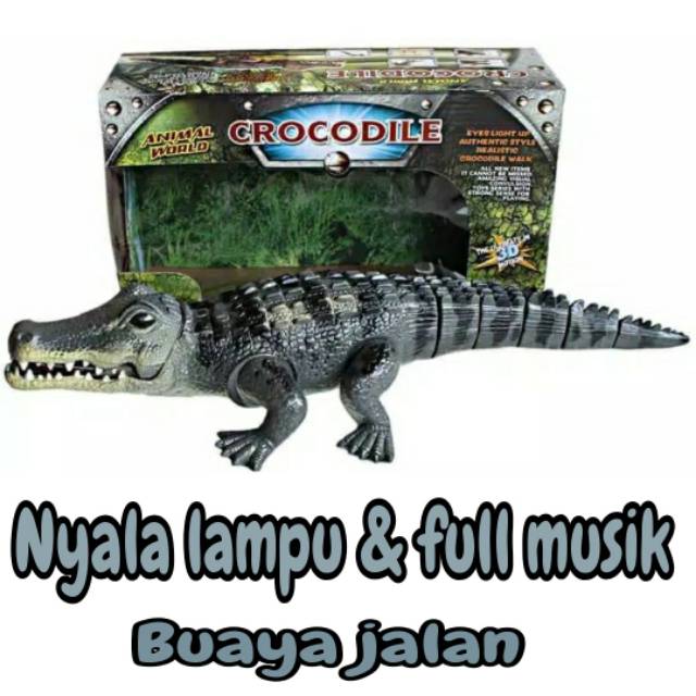 Yun Mainan BUAYA jumbo 50cm