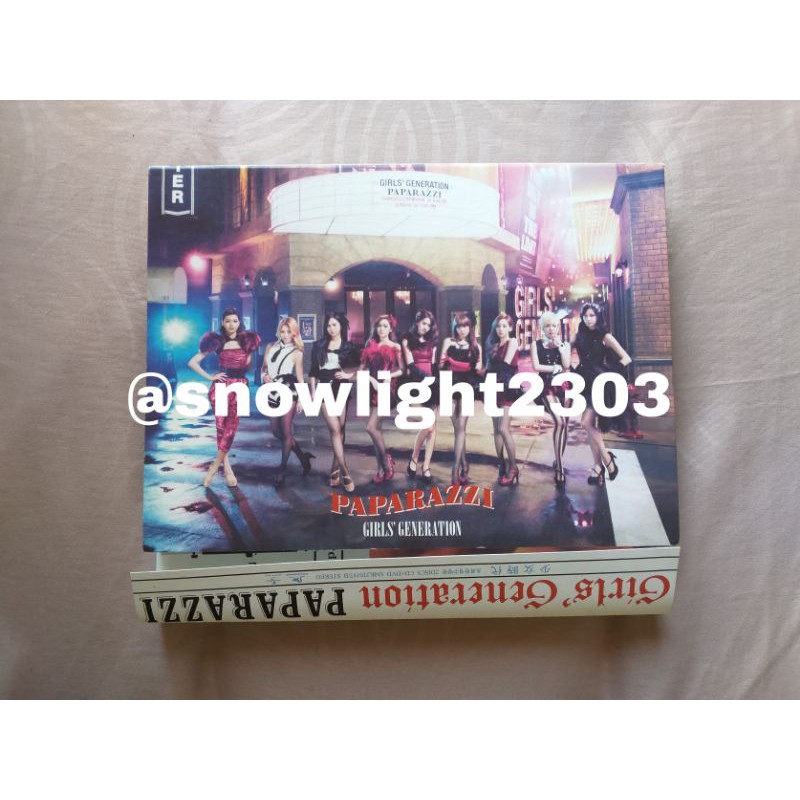 SNSD PAPARAZZI JAPAN ALBUM