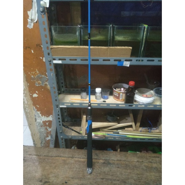 Joran custom karbon sutet one piece P 165 cm 8-17 lbs