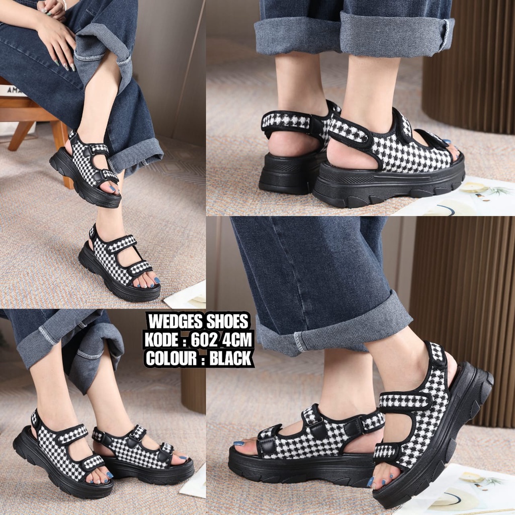 FASHION WEDGES SHOES 602