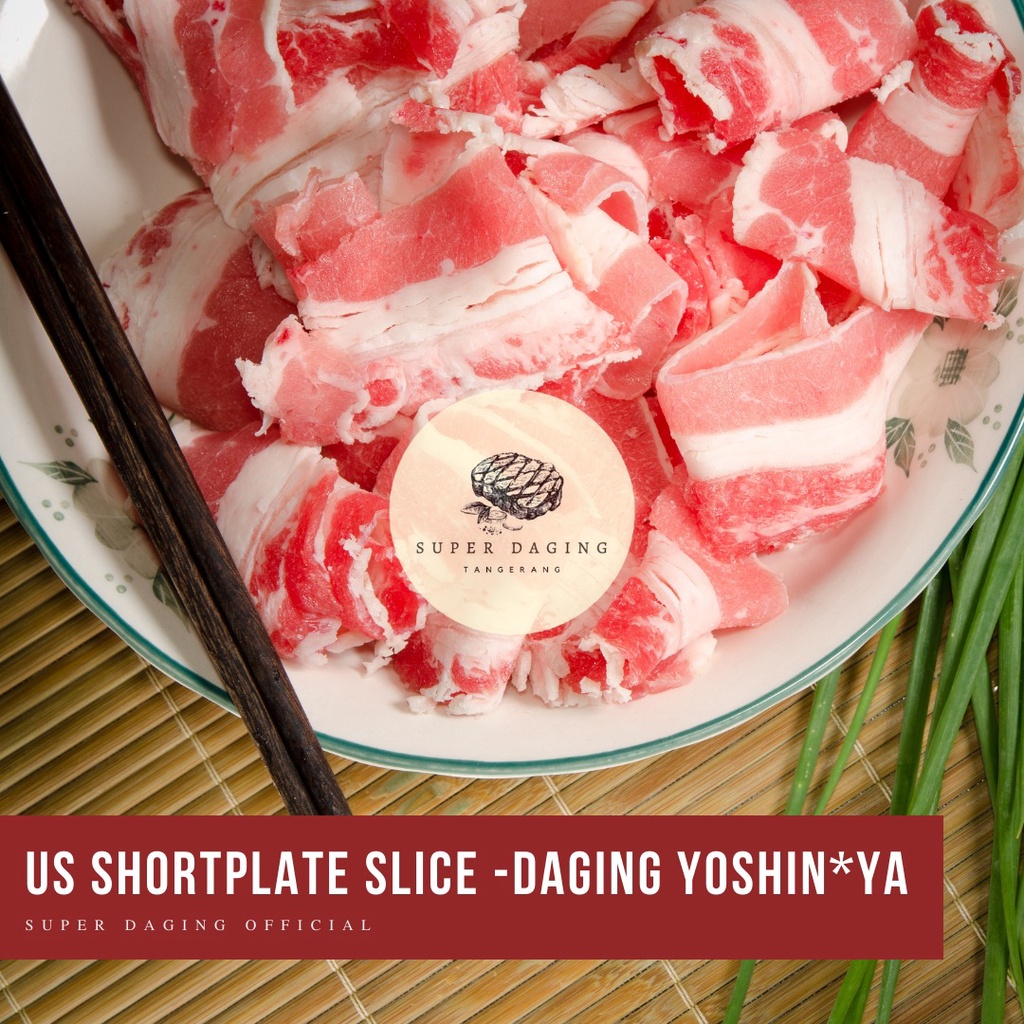 

US Angus Shortplate Beef Slice - 1kg