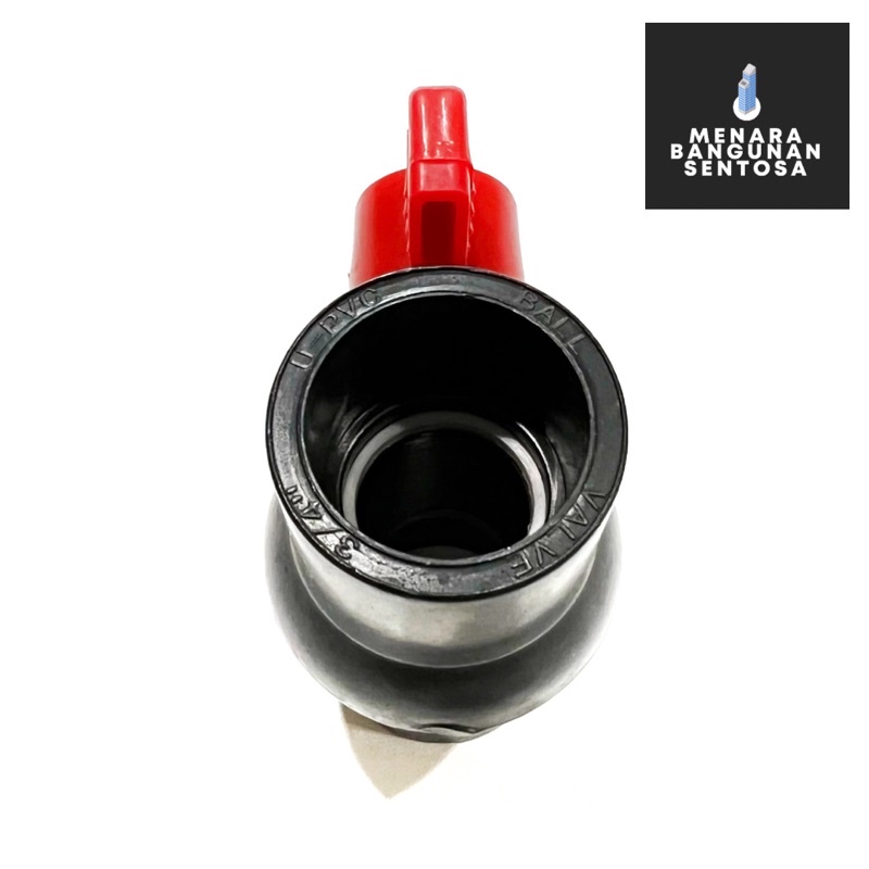 Ballvalve PVC HSS 1/2&quot; / Ball Valve Stop Kran Plastik