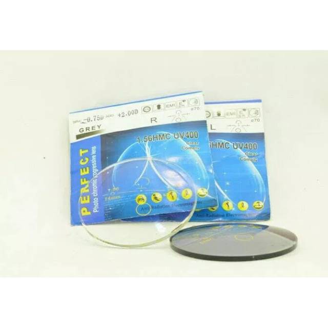 Lensa Progresif Photochromic Blueray