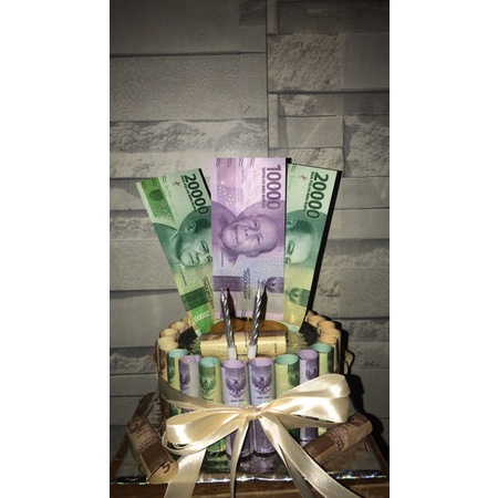 KUE TARIK TERMURAH/MONEY CAKE TARIK/MONEY TOWER