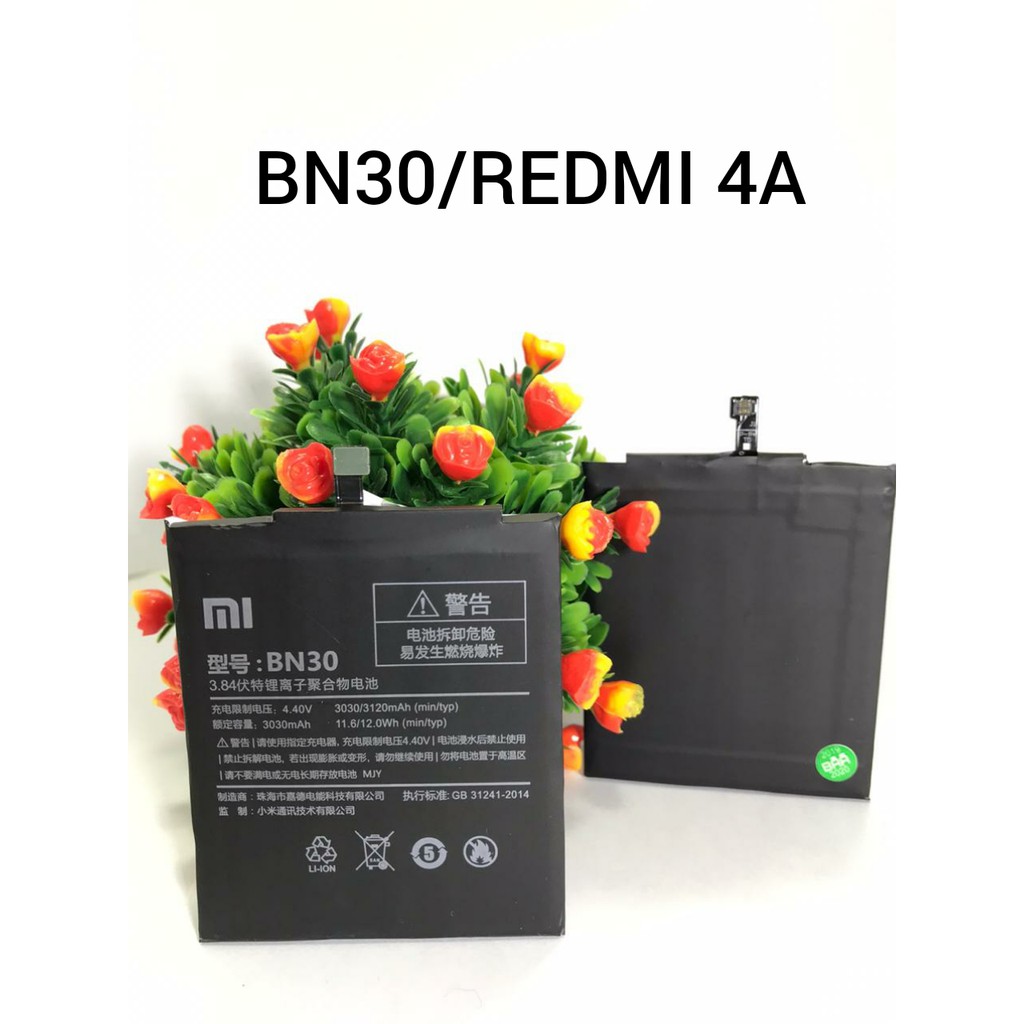 BATERAI ORIGINAL REDMI 4A BN30