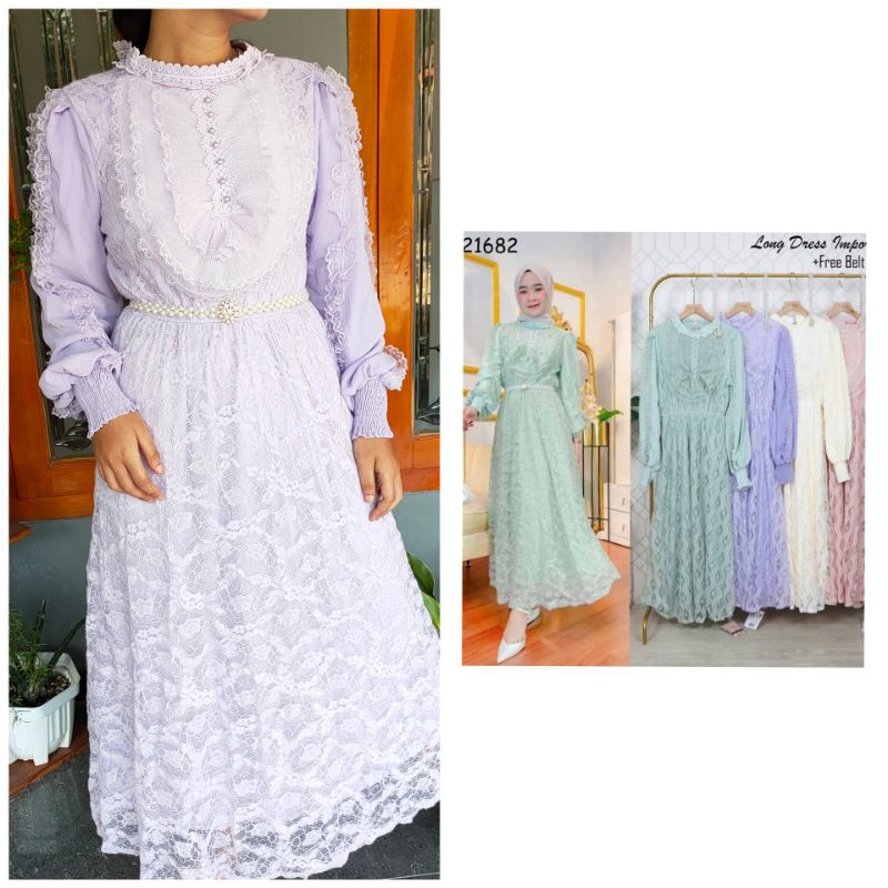 gamis brukat vns