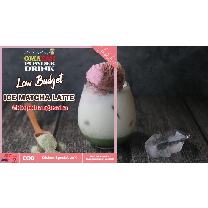 

⭐COD⭐ BUBUK MINUMAN MATCHA KEMASAN 1KG KUALITAS TERJAMIN