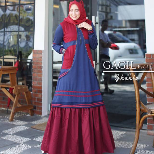 SALE Gamis Almera / Ghania ori Gagil by OVA