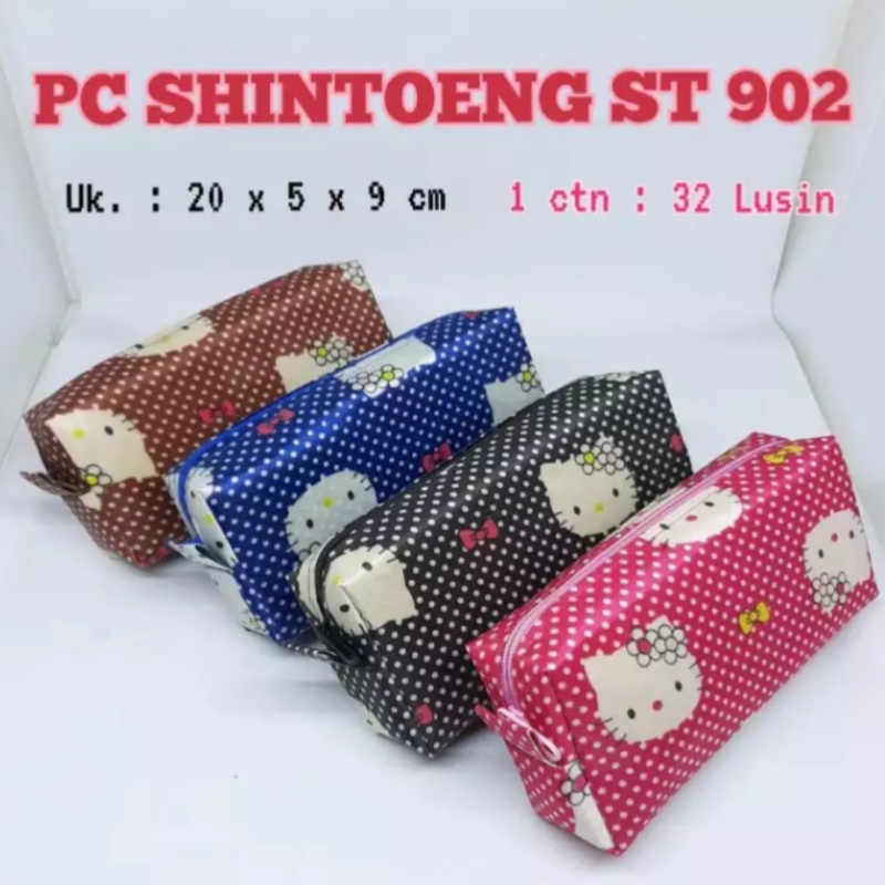 

KOTAK PENSIL / TEMPAT PENSIL / PENCIL CASE SHINTOENG KARAKTER HELLO KITTY ST902