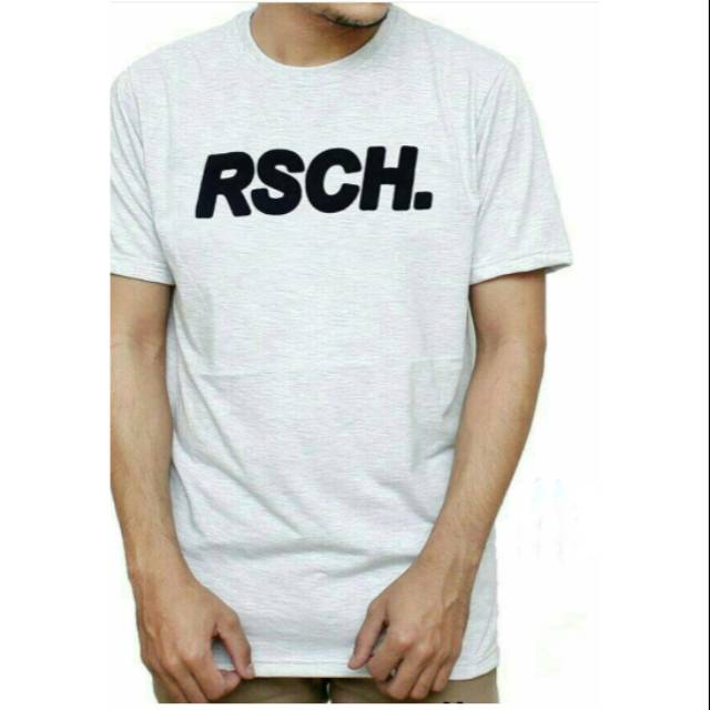 Tshirt baju kaos RSCH distro bandung rsch putih