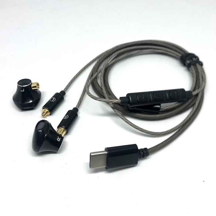 Type C Jack Headset HiFi Custom EP1 MMCX Detachable Earphone