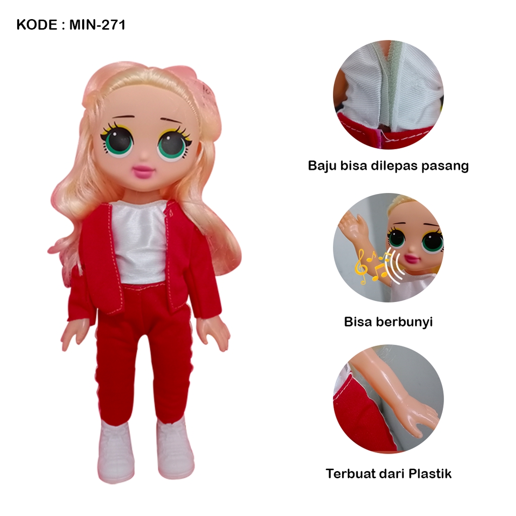 LOL OMG SINGING DOOL bersuara barbie mainan boneka anak