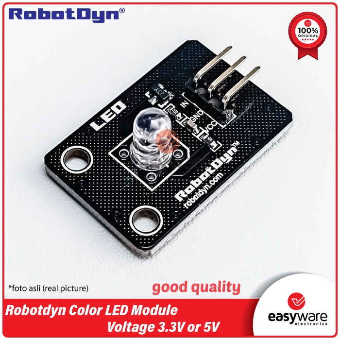 Robotdyn Color Led Module 5mm 3pin