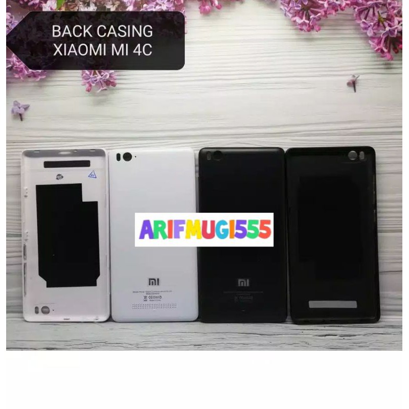 BACKDOOR BACK COVER CASING KESING HOUSING TUTUP BELAKANG XIAOMI MI4C MI4I ORIGINAL