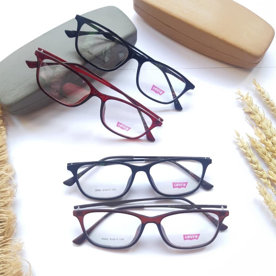 kacamata frame lv wanita & pria 5503 size 51-17-138