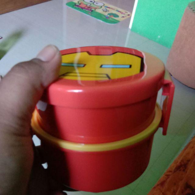 Marvel Miniso Double Layered Bento Box Kotak Makanan