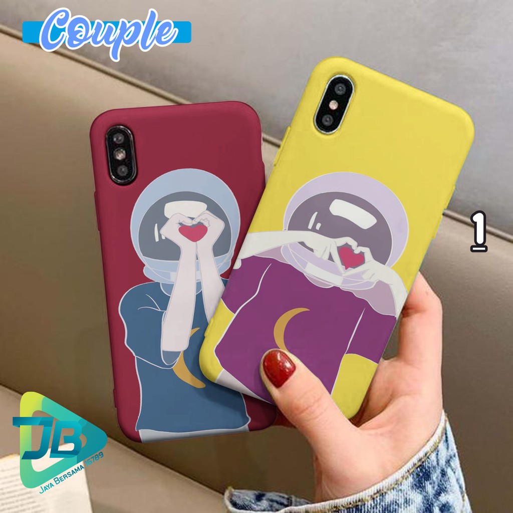 SOFTCASE COUPLE OPPO VIVO XIAOMI SAMSUNG REALME IPHONE ALL TYPE JB4782