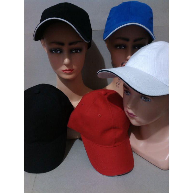 Topi Baseball Polos/Topi Polos/Topi Distro Polos/Topi Gaul Polos/Topi Pria Polos/Topi Pet Dewasa