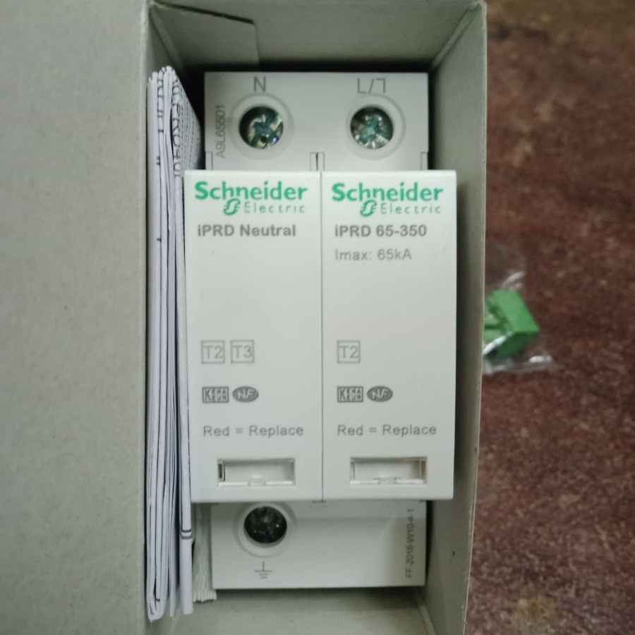 SCHNEIDER ACTI9 ARRESTER IPRD 65R 65 KA 350V 1PN WITH REMOTE A9L65501