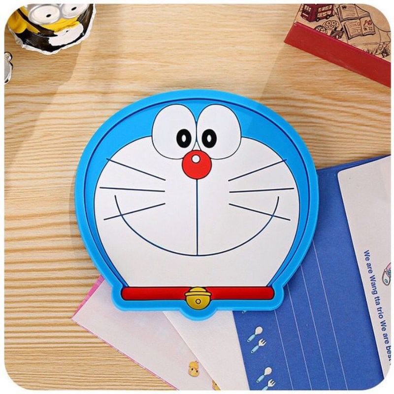 souvenir tatakan gelas silikon karakter kartun